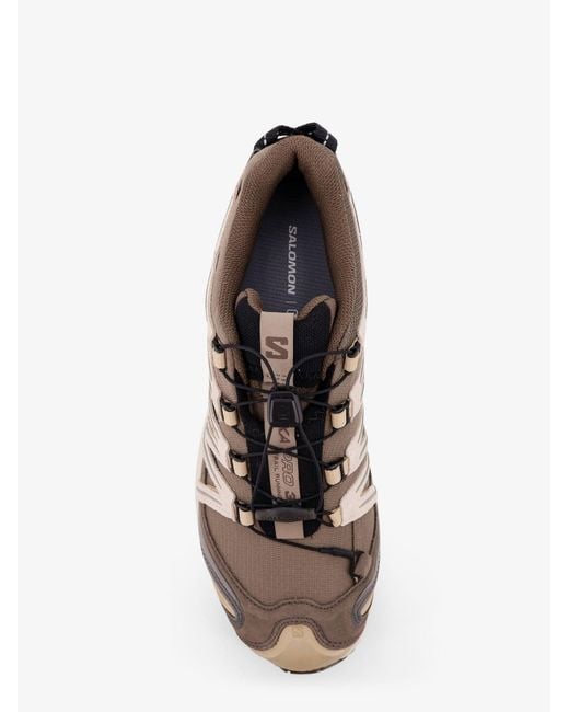 Salomon Brown Xa Pro 3D Suede And Synthetic Fabric Sneakers for men