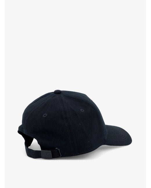 Y-3 Blue Y-3 Logo Baseball Cotton Cap for men