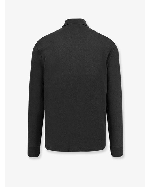 Polo Ralph Lauren Black Cotton Turtleneck for men