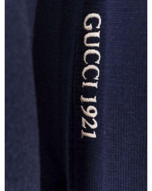 Gucci Blue Sweater for men