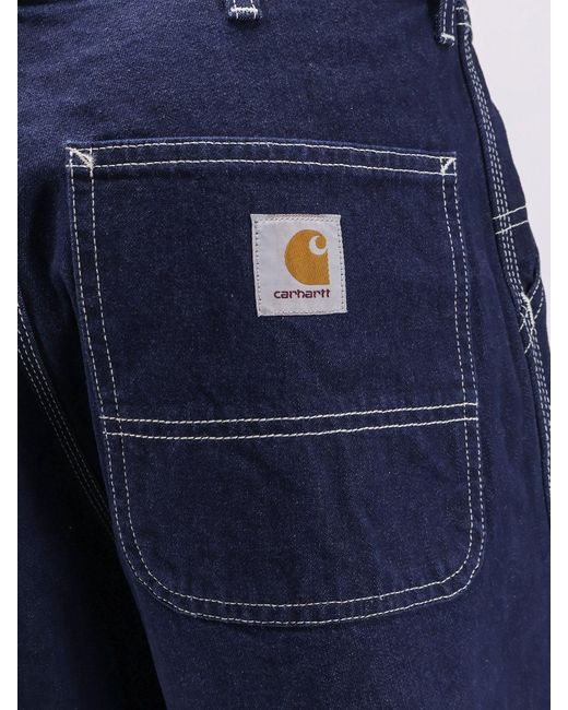Carhartt Blue Norco Relaxed Straight Fit Jeans for men