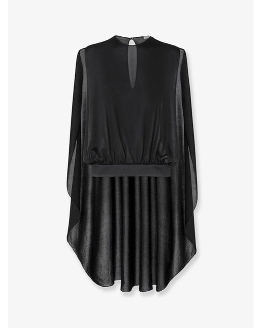 Fendi Black Silk Top