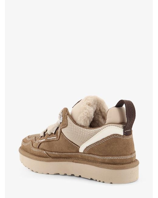Ugg Natural W Lowmel Suede Sneakers