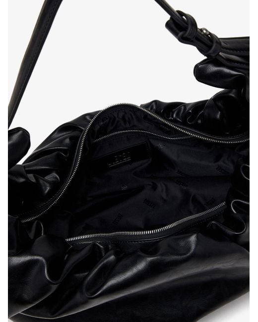 DIESEL Black Grab-D Hobo L Pu Shoulder Bag
