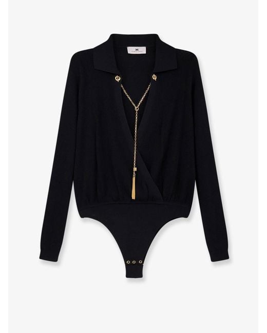 Elisabetta Franchi Blue Viscose Blend Body