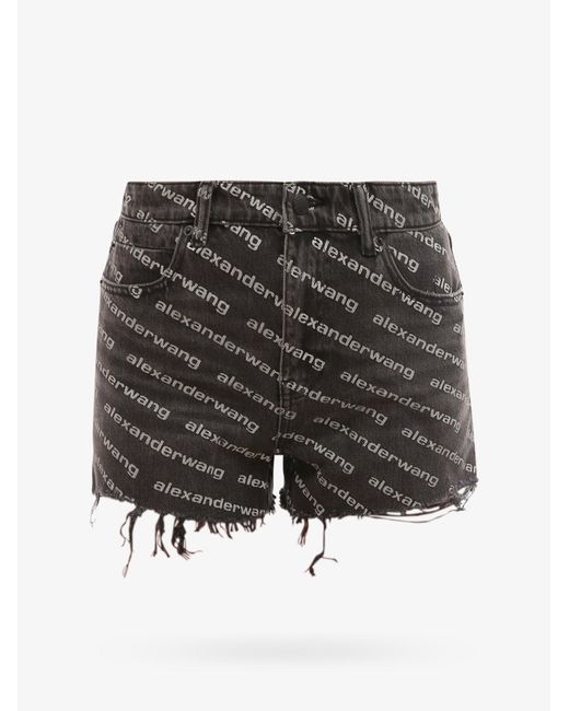 Shorts di Alexander Wang in Gray