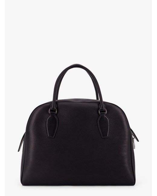The Row Black India 12.00 Leather Handbag