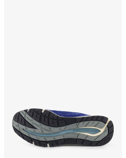 New Balance Blue 991 Suede Sneakers With Side Logo for men