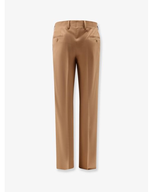 Lardini Natural Palu Pure Virgin Wool Trousers for men