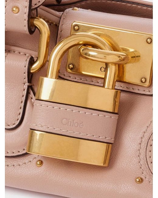 Chloé Natural Paddington Leather Shoulder Bag