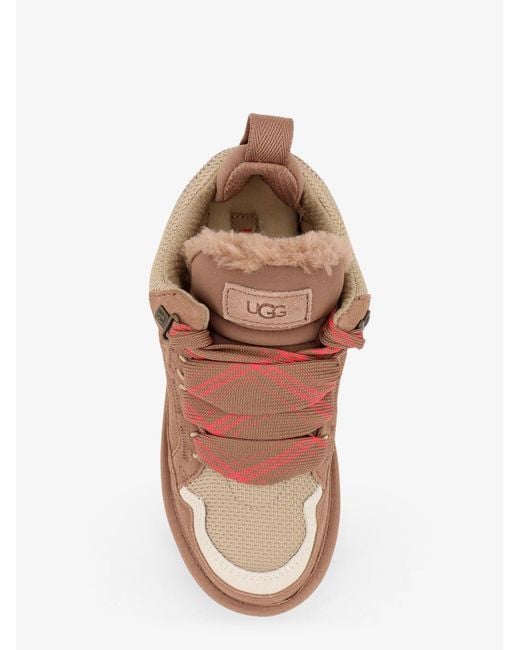 Ugg Brown Suede And Nylon Lowmel Sneakers