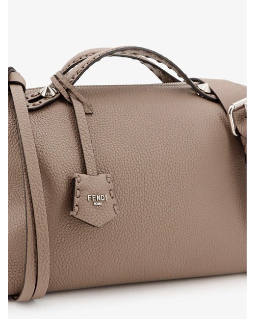Fendi Multicolor By The Way Selleria Large Leather Handbag