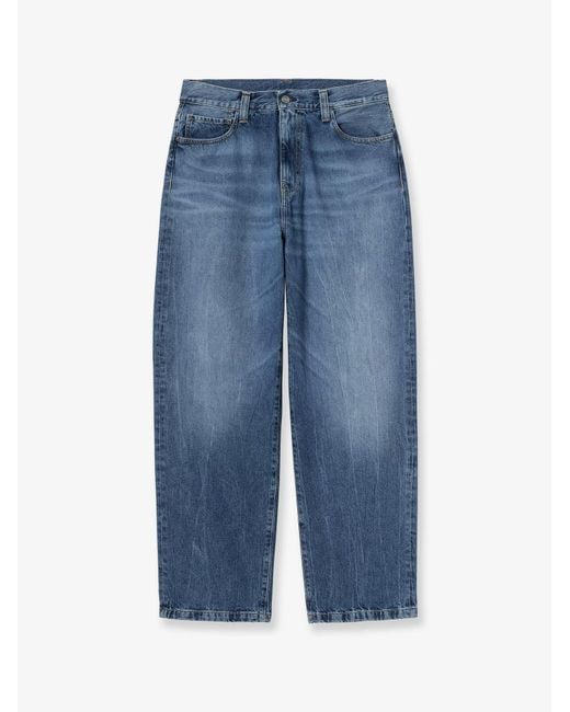Carhartt Blue Landon Loose Tapered Fit Jeans for men