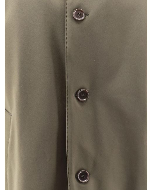 Aspesi Green Perfetto Waterproof Coat for men