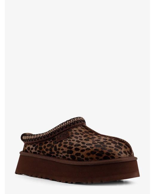 Ugg Brown W Tazz Caspian Ponyskin Slip-On