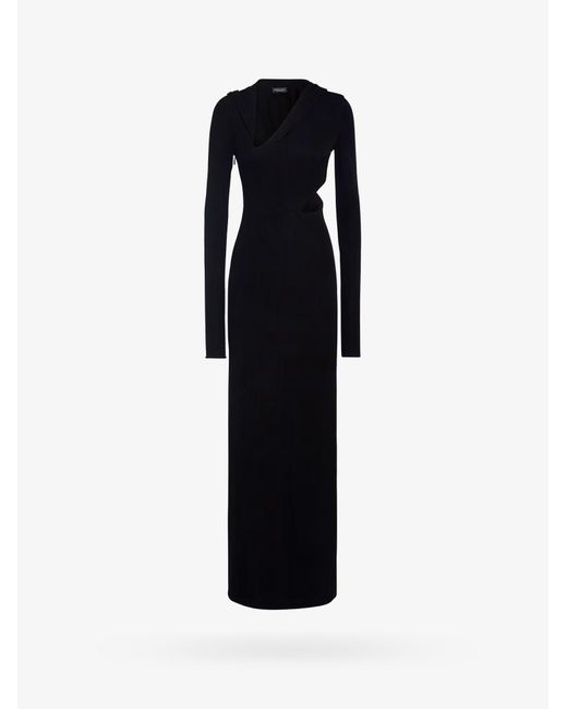 Versace Black Maxi Dresses