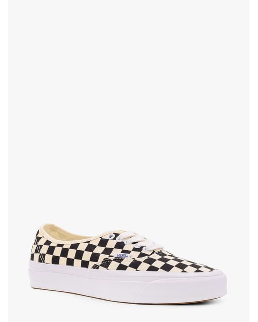 Vans White Checkerboard Authentic Reissue 44 for men