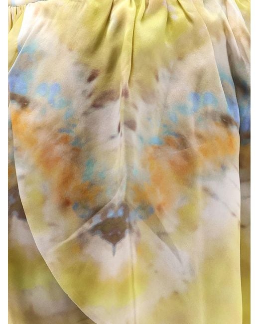 Zimmermann Metallic Micro Shorts Alchemy Silk