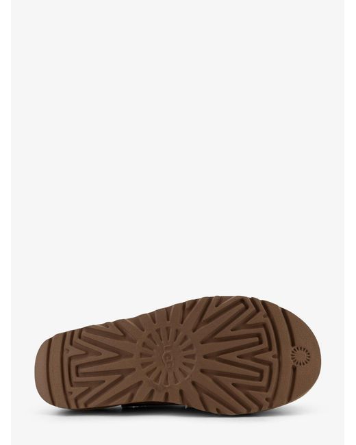 Ugg Brown Flat Shoes Suede