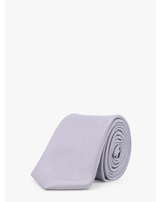 NUGNES 1920 Purple Tie for men