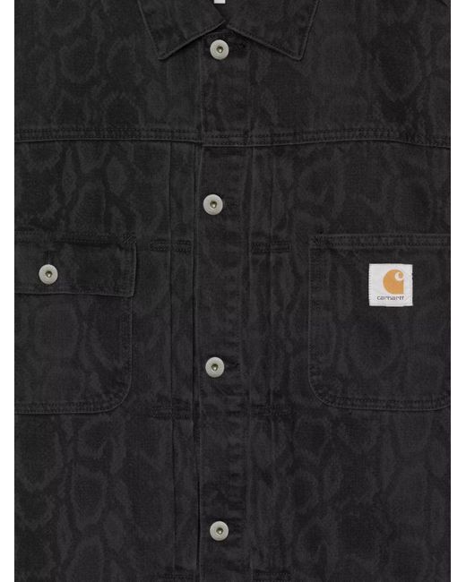 Carhartt Black Belmar Denim Jacket for men