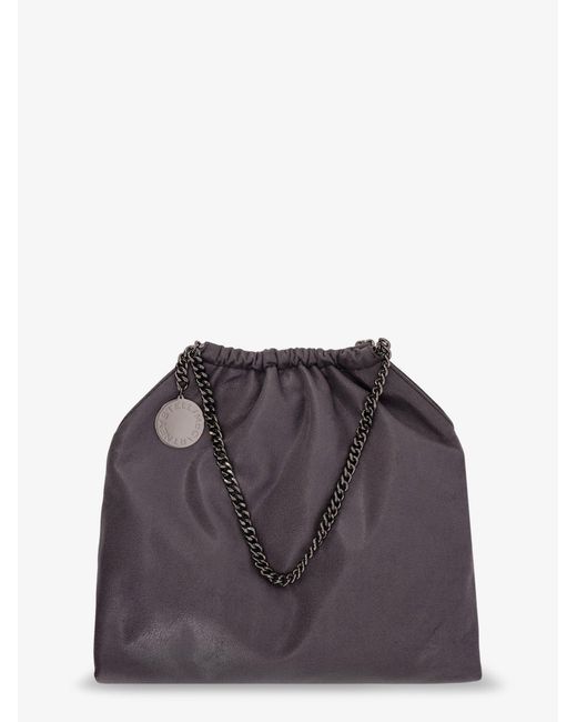 Stella McCartney Purple Falabella Shoulder Bag With Metal Drawstring