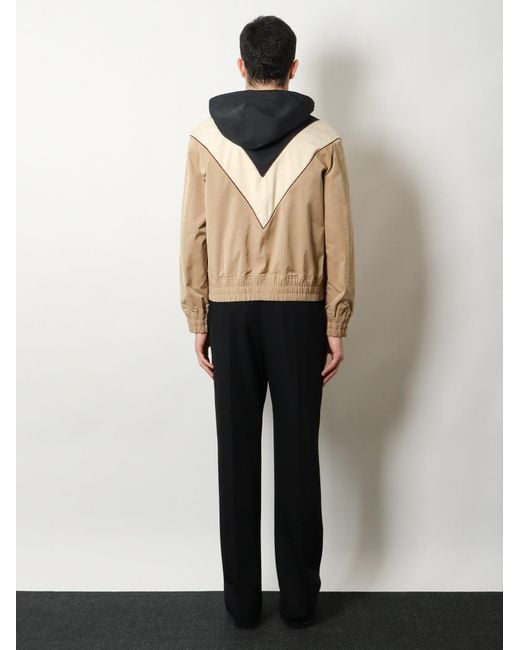 Valentino Blue Jacket With Vlogo Signature Patch for men