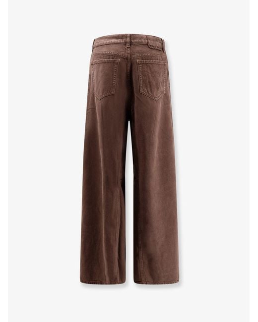 Pinko Brown Winona Denim Trousers