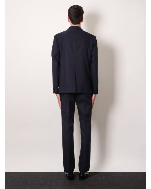 Fendi Blue Clothing Lana Cotone for men