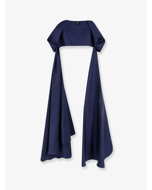 Lavi Blue Beverello Satin Stole