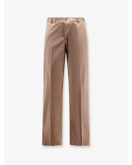 PT Torino Natural Reworked Michael Cotton Blend Trousers for men