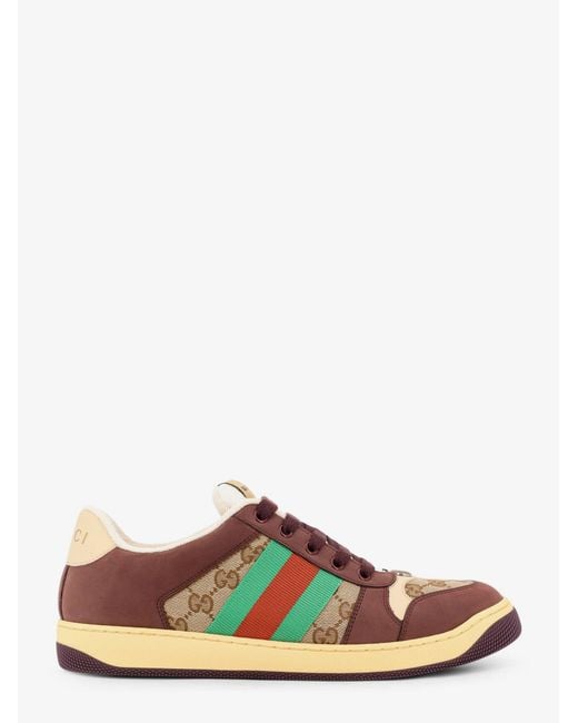 Gucci Brown Sneakers for men