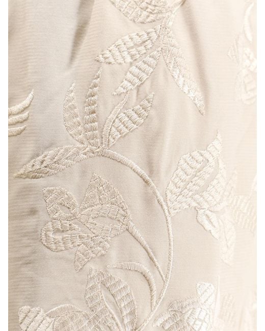 Mes Demoiselles White Flopy Viscose Trousers