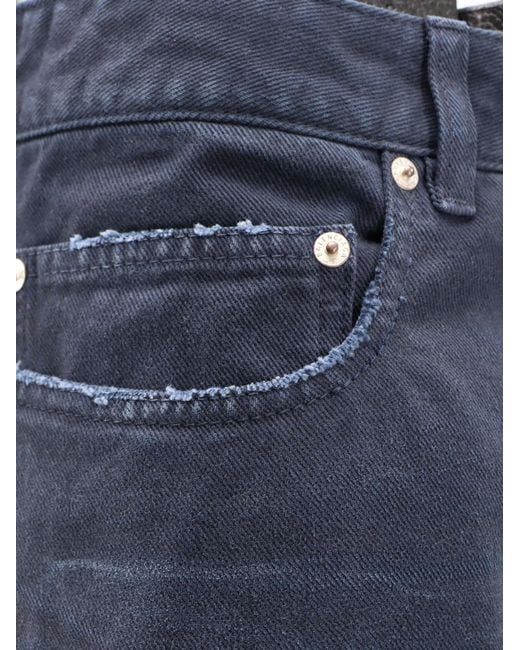 Balenciaga Blue Jeans Cotton for men