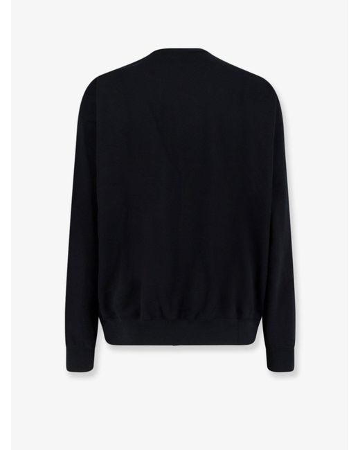 Y-3 Blue Cotton Blend Sweatshirt for men