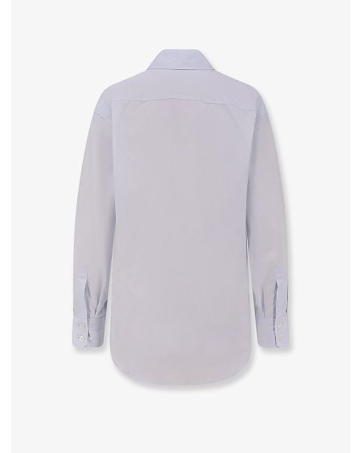 Seafarer Purple Kim Cotton Shirt