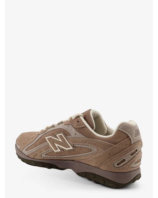 New Balance Brown U204 Suede Sneakers With Side Logo