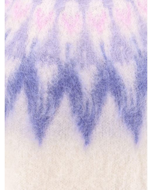 Natania Wool Blend Sweater-Donna di Isabel Marant in Purple