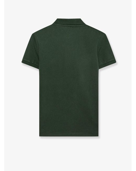 Polo Ralph Lauren Green Cotton Polo Shirt With Embroidered Logo for men