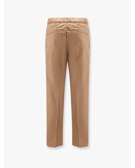 Pantaloni Jogger di NUGNES 1920 in Natural da Uomo