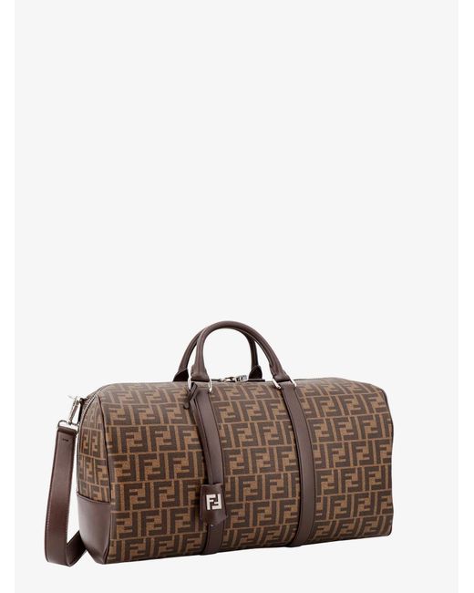 Fendi Brown Duffle Bag for men