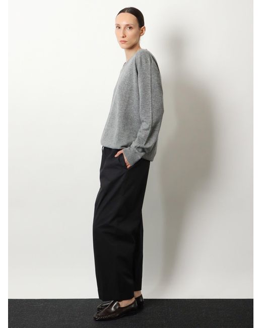 The Row Blue Nian Cashmere Sweater
