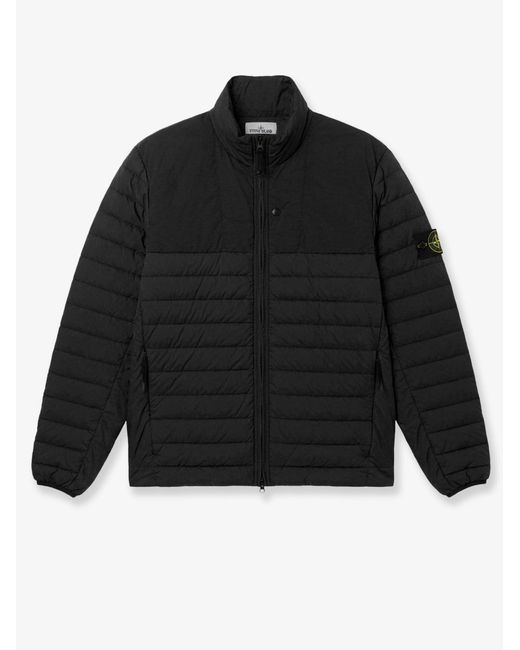 Piumino Seamless Tunnel Nylon Down-Tc di Stone Island in Black da Uomo