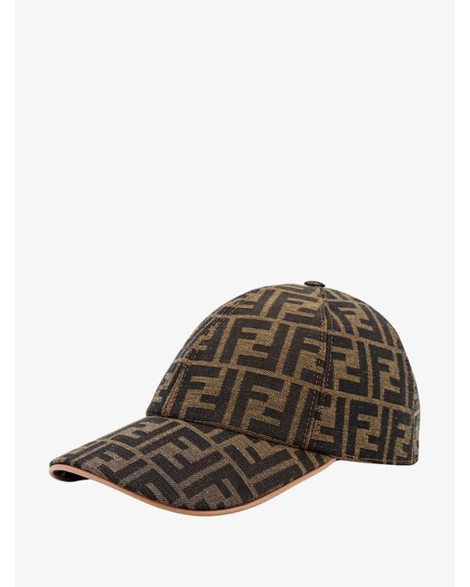 Fendi Brown Hat