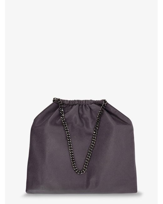 Stella McCartney Purple Falabella Shoulder Bag With Metal Drawstring