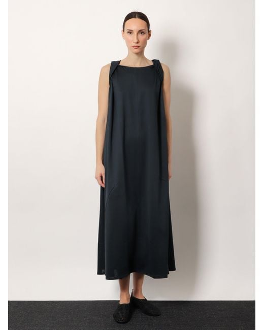 Soeur Blue Debby Organic Cotton Long Dress