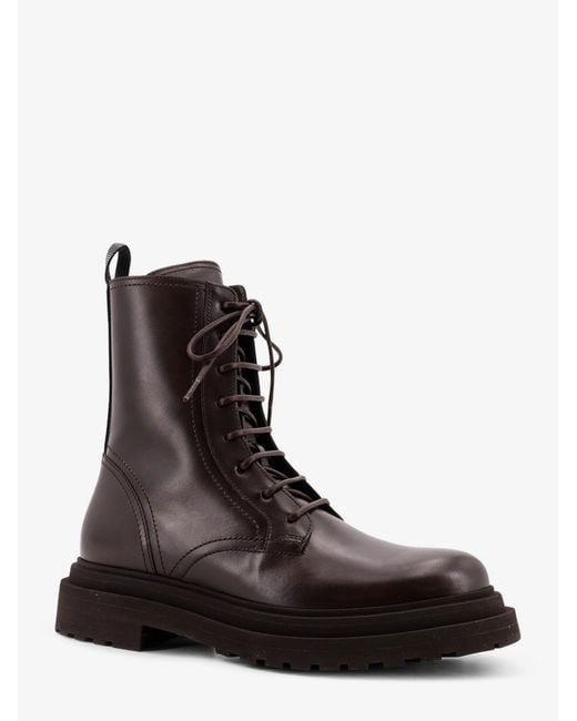 Brunello Cucinelli Black Boots Dark