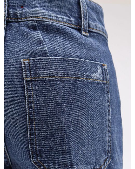 Seafarer Blue Jane Cotton Blend Jeans