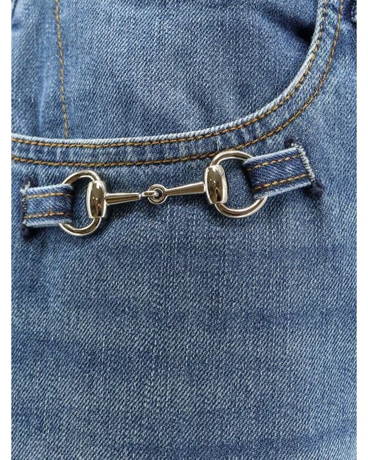 Gucci Blue Denim Jeans