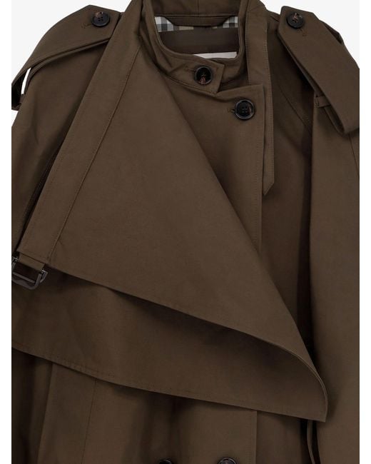 Mantella di Burberry in Brown